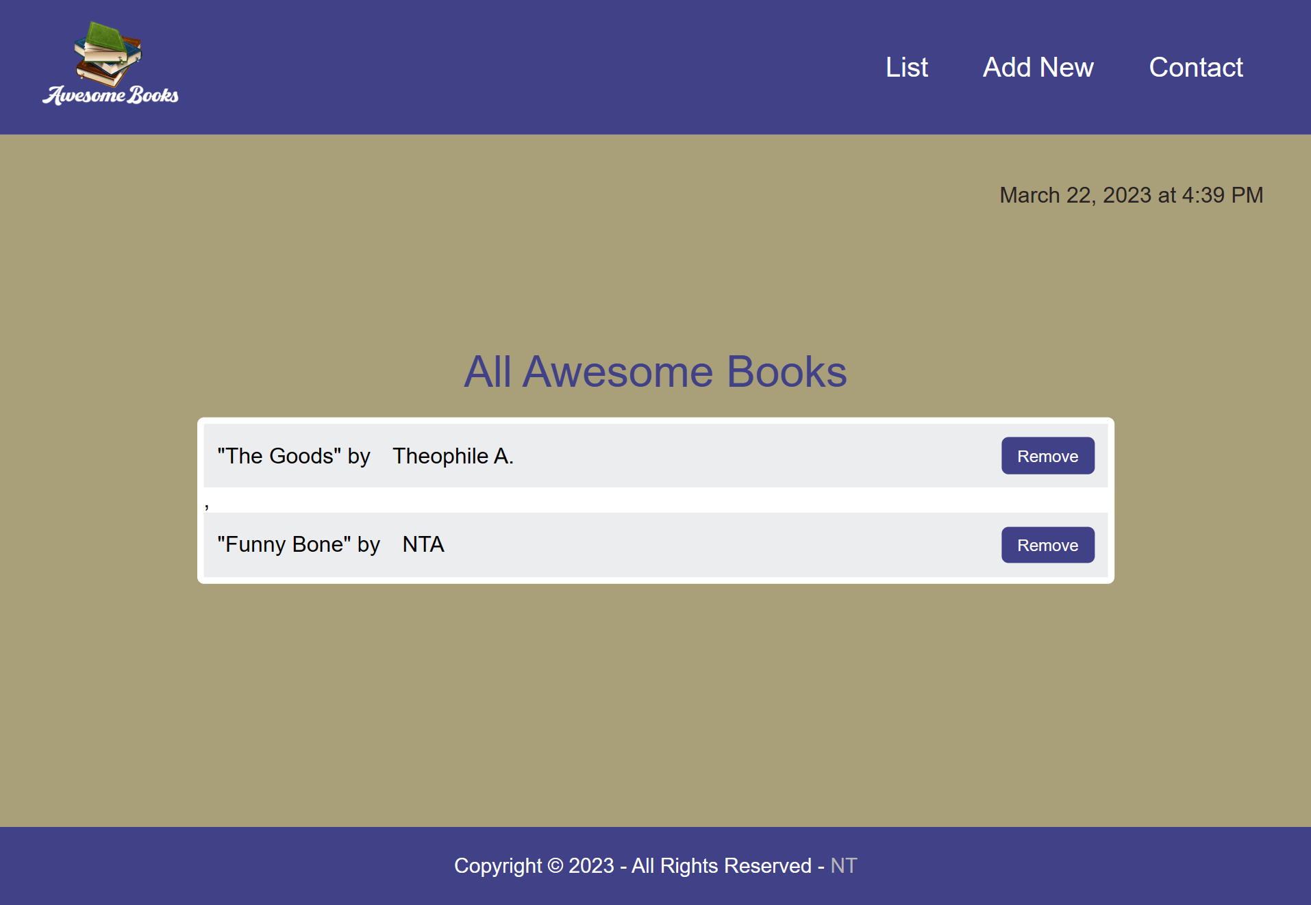 Awesome Books